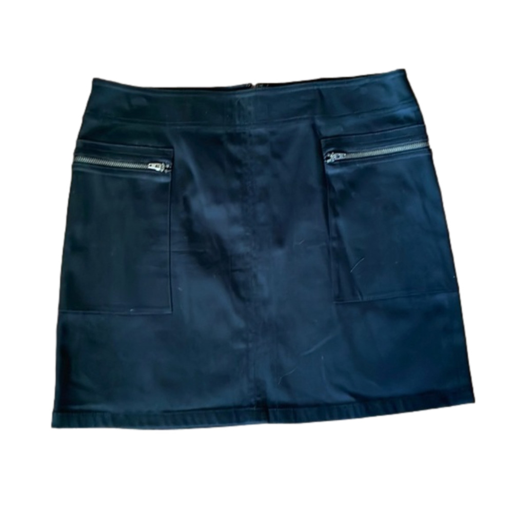 Nwot Kenneth Cole New York Black Skirt Size 8